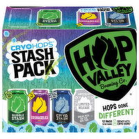 Hop Valley Brewing Co. Beer, IPA, Stash Pack, Variety Pack, 12 Pack - 12 Each 