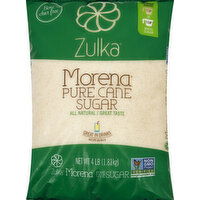 Zulka Sugar, Pure Cane, Morena - 4 Pound 