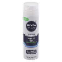 Nivea Men Shave Gel, Sensitive - 7 Ounce 