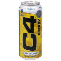 C4 Energy Drink, Performance, Zero Sugar, Mango Foxtrot