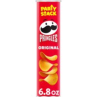 Pringles Potato Crisps Chips, Original, Party Stack - 6.8 Ounce
