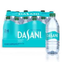 Dasani Purified Water Bottles Enhanced With Minerals, 16.9 fl oz - 24 Each 