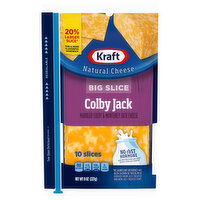 Kraft Cheese, Colby Jack, Big Slice