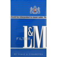 L M Cigarettes, Filter, Blue Pack