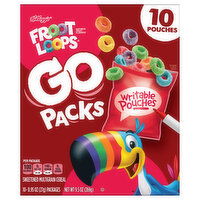 Froot Loops Cereal, Go Packs - 10 Each