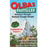 Olbas Pastilles, Maximum Strength, Herbal Cough Drops - 27 Each 