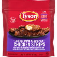 Tyson Frozen Sweet BBQ Flavored Chicken Strips