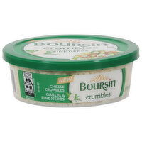 Boursin Cheese Crumbles, Garlic & Fine Herbs - 4 Ounce 