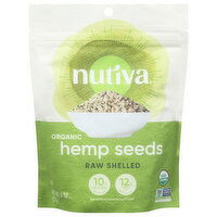 Nutiva Hemp Seeds, Raw Shelled, Organic - 8 Ounce 