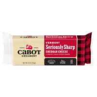 Cabot Creamery Cheese, Vermont, Seriously Sharp Cheddar - 8 Ounce 