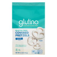 Glutino Covered Pretzels, Gluten Free, Yogurt Flavored