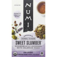 Numi Herbal Teasan, Organic, Sweet Slumber, Tea Bags - 16 Each 