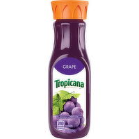 Tropicana 100% Juice, Grape - 12 Ounce 