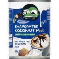 Nature's Charm Coconut Milk, Evaporated - 12.2 Ounce 