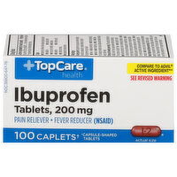 TopCare Ibuprofen, 200 mg, Caplets - 100 Each 