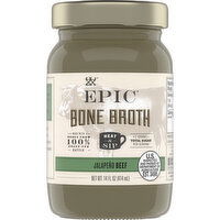 Epic Jalapeno Beef Bone Broth - 14 Fluid Ounce