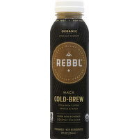 REBBL Coffee, Organic, Vanilla & Maca, Cold-Brew - 12 Ounce 