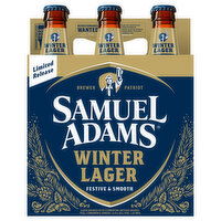 Samuel Adams Beer, Winter Lager, Festive & Smooth