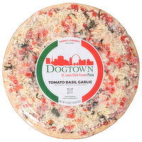 Dogtown Frozen Pizza, Tomato Basil Garlic, St. Louis Style - 17 Ounce 