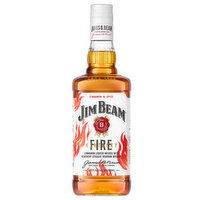 Jim Beam Kentucky Fire Cinnamon Whiskey, 750 ml     - 750 Millilitre 