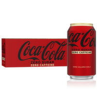 Coca-Cola Zero Sugar Caffeine-Free Soda Soft Drink, 12 fl oz - 12 Each 