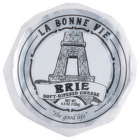 La Bonne Vie Cheese, Soft-Ripened, Brie