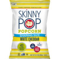 SkinnyPop Popcorn, White Cheddar Flavor, Sharing Size - 6.7 Ounce 