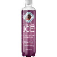 Sparkling Ice Grape Raspberry Naturally Flavored Sparkling Water - 17 Fluid ounce 