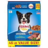 Kibbles 'n Bits Dog Food, Original, Savory, Beef & Chicken Flavors, Value Size - 45 Pound 