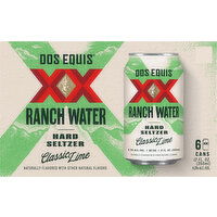 Dos Equis Ranch Water, Classic Lime - 6 Each 