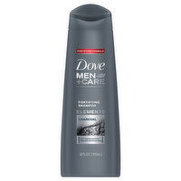 Dove Shampoo, Fortifying, Elements, Charcoal - 12 Fluid ounce 