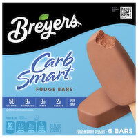 Breyers Fudge Bars - 6 Each