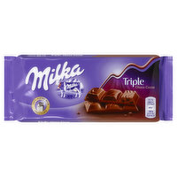 Milka Chocolate, Triple Choco Cocoa - 3.17 Ounce 