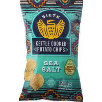 Siete Potato Chips, Sea Salt, Kettle Cooked