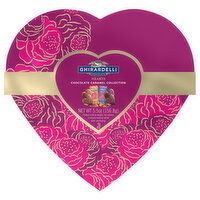 Ghirardelli Chocolate, Hearts, Caramel Collection - 5.5 Ounce 