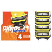 Gillette Fusion5 ProGlide Shield Razor Blades for men - 4 Each 