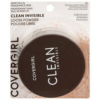 CoverGirl Loose Powder, Clean Invisible, Translucent Medium 115