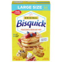 Bisquick Pancake & Baking Mix, Original, Large Size - 60 Ounce 