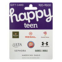 Gift Card Mall Gift Card, Happy Teen, $20-$500 - 1 Each 