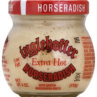 Inglehoffer Horseradish, Extra Hot - 4 Ounce 