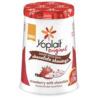 Yoplait Yogurt, Low Fat, Strawberry with Chocolate