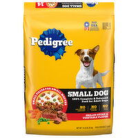 Pedigree Food for Dogs, Grilled Steak & Vegetable Flavor, Small Dog, Adult - 14 Pound 