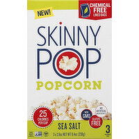 SkinnyPop Popcorn, Sea Salt - 3 Each 