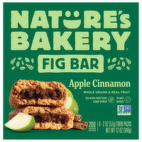 Nature's Bakery Apple Cinnamon Fig Bar - 6 Each