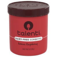 Talenti Sorbetto, Dairy-Free, Roman Raspberry - 1 Pint 