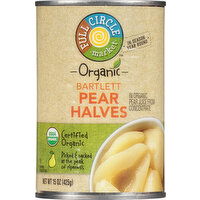 Full Circle Market Pear Halves, Bartlett - 15 Ounce 