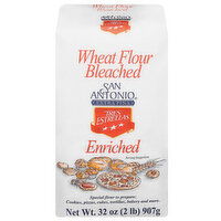 San Antonio Wheat Flour, Bleached, Enriched - 32 Ounce