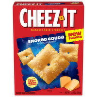 Cheez-It Snack Crackers, Baked, Smoked Gouda - 12.4 Ounce 