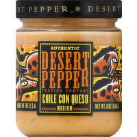 Desert Pepper Chile con Queso, Medium - 16 Ounce 