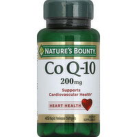 Nature's Bounty Co Q-10, 200 mg, Rapid Release Softgels - 45 Each 